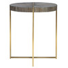 Uttermost - 25371 - Accent Table - Taja - Stainless Steel