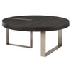 Uttermost - 25119 - Coffee Table - Converge - Brushed Pewter