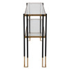 Uttermost - 24978 - Console Table - Kentmore - Matte Black And Brushed Gold
