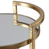 Uttermost - 24886 - Accent Table - Cailin - Bright Gold Leaf