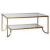 Uttermost - 24540 - Coffee Table - Katina - Antique Gold