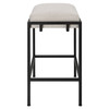 Uttermost - 23695 - Counter Stool - Paradox - Matte Black Iron