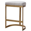 Uttermost - 23523 - Counter Stool - Ivanna - Antique Gold Leaf