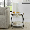 Uttermost - 22974 - Side Table - Chainlink - Antiqued Gold