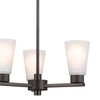 Kichler - 52435OZ - Three Light Chandelier - Stamos - Olde Bronze