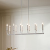 Kichler - 52350WH - 12 Light Linear Chandelier - Armand - White
