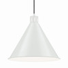 Kichler - 52177WH - One Light Pendant - Zailey - White