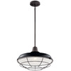 Kichler - 49993BK - One Light Outdoor Pendant/Semi Flush - Pier - Black