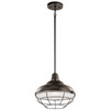 Kichler - 49992OZ - One Light Outdoor Pendant/Semi Flush - Pier - Olde Bronze