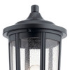 Kichler - 49895BK - One Light Outdoor Post Mount - Fairfield - Black