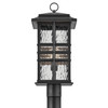 Kichler - 49832BKT - One Light Outdoor Post Mount - Beacon Square - Textured Black