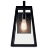 Kichler - 49332BK - One Light Outdoor Wall Mount - Delison - Black