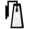 Kichler - 49332BK - One Light Outdoor Wall Mount - Delison - Black
