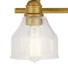 Kichler - 45974NBR - Four Light Bath - Avery - Natural Brass