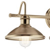 Kichler - 45945CPZ - Three Light Bath - Clyde - Champagne Bronze