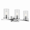 Kichler - 45497CHCLR - Three Light Bath - Crosby - Chrome