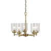 Kichler - 44030NBR - Five Light Chandelier - Winslow - Natural Brass