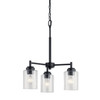 Kichler - 44029BK - Three Light Mini Chandelier - Winslow - Black