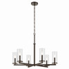 Kichler - 44013OZ - Six Light Chandelier - Crosby - Olde Bronze