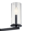 Kichler - 43999BK - Five Light Chandelier - Crosby - Black
