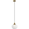 Kichler - 43852NBR - One Light Mini Pendant - Avery - Natural Brass