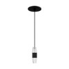 Visual Comfort Modern - SLPD38127B - LED Pendant - Lassell - Nightshade Black