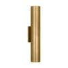 Visual Comfort Modern - SLOWS29027NB - LED Outdoor Wall Mount - Pressa - Natural Brass