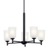 Kichler - 43671BK - Five Light Chandelier - Shailene - Black