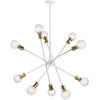 Kichler - 43119WH - Ten Light Chandelier - Armstrong - White