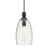 Kichler - 43090BK - One Light Pendant - Lakum - Black