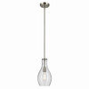 Kichler - 42456NI - One Light Pendant - Everly - Brushed Nickel