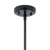 Kichler - 42456BK - One Light Pendant - Everly - Black