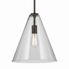 Kichler - 42200OZ - One Light Pendant - Everly - Olde Bronze