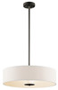 Kichler - 42121OZ - Three Light Pendant/Semi Flush - Olde Bronze