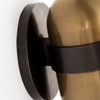 Visual Comfort Modern - AKWS34027BDZ/BWB - LED Wall Sconce - Octavia - Blackened Bronze/Bright Worn Brass