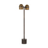 Visual Comfort Modern - AKFL34127BDZ/BWB - LED Floor Lamp - Octavia - Blackened Bronze/Bright Worn Brass