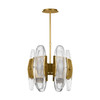 Visual Comfort Modern - 700WYT6BR-LED927 - LED Chandelier - Wythe - Plated Brass