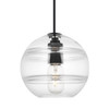Visual Comfort Modern - 700TDSDNGPCB - One Light Pendant - Sedona - Nightshade Black