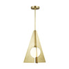Visual Comfort Modern - 700TDOBLPGNB-LED930 - LED Pendant - Orbel - Natural Brass