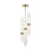 Visual Comfort Modern - 700TDLGSN10BR-LED927-277 - LED Pendant - Langston - Plated Brass