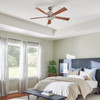 Kichler - 330242NI - 52"Ceiling Fan - Lucian II - Brushed Nickel