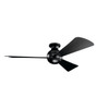 Kichler - 330152SBK - 54"Ceiling Fan - Sola - Satin Black
