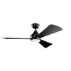 Kichler - 330152SBK - 54"Ceiling Fan - Sola - Satin Black