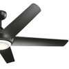 Kichler - 330089SBK - 52"Ceiling Fan - Kapono - Satin Black