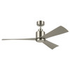 Kichler - 310452BSS - 52"Ceiling Fan - TRUE - Brushed Stainless Steel