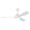 Kichler - 310354WH - 54"Ceiling Fan - Ample - White