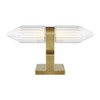 Visual Comfort Modern - 700PRTLGSN8BR-LED927 - LED Table Lamp - Langston - Plated Brass