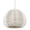 Currey and Company - 9000-0864 - One Light Pendant - Octavia - White/Whitewash