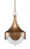 Currey and Company - 9000-0773 - LED Pendant - Pasha - Antique Brass