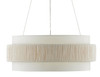Currey and Company - 9000-0735 - Six Light Chandelier - Rousham - Beige/Sugar White